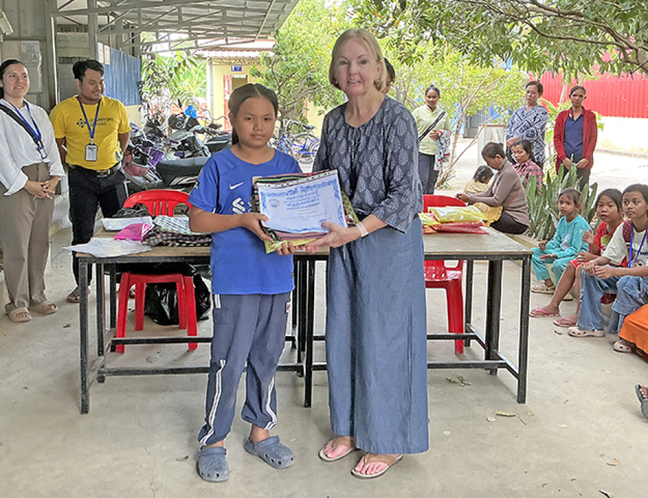 Children and youths are awarded scholarships to help them develop vocational, critical thinking and computer skills.